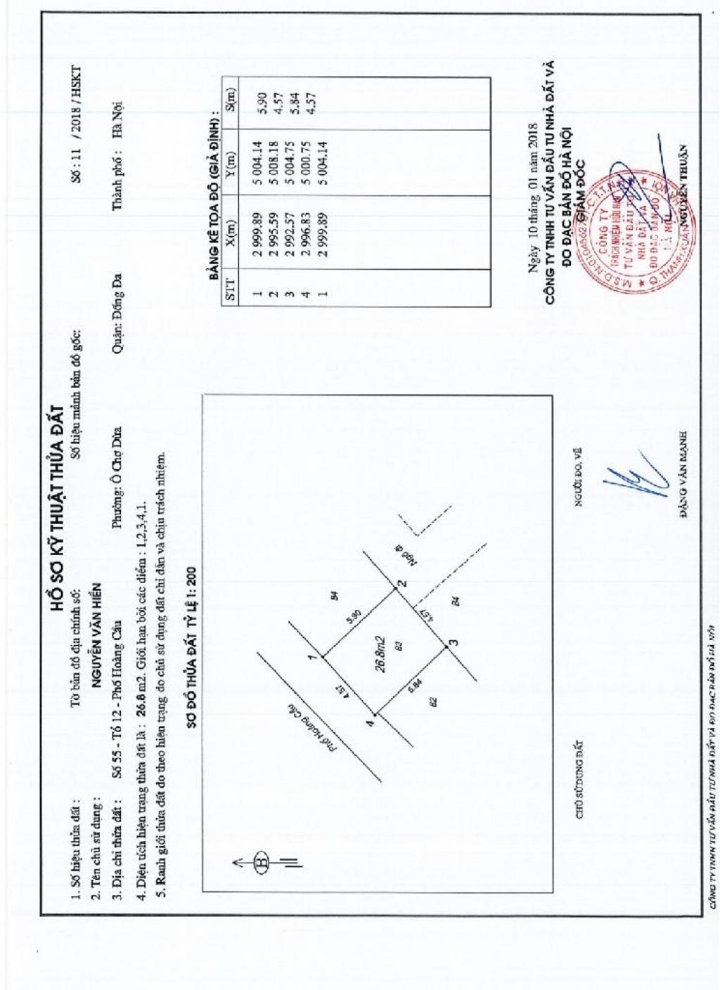 Bán nhà Hoàng Cầu - diện tích 26.8m2 3 tầng - Mặt phố lớn, kinh doanh sầm uất - giá 12 tỷ