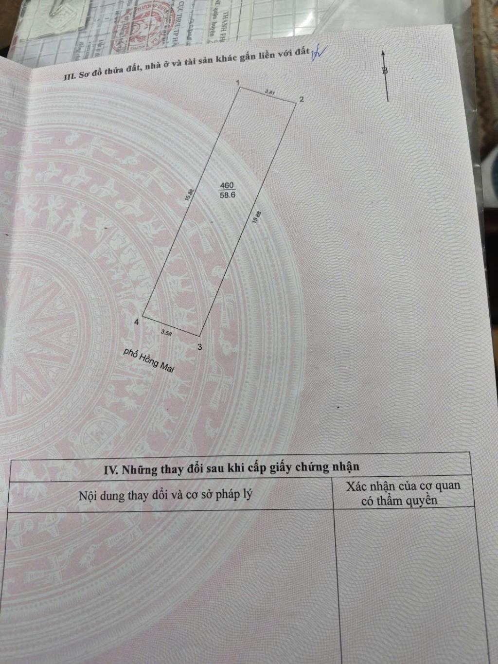 Bán nhà Hồng Mai - diện tích 58.6m2 3 tầng - Mặt phố ô tô tránh - giá 22,8 tỷ