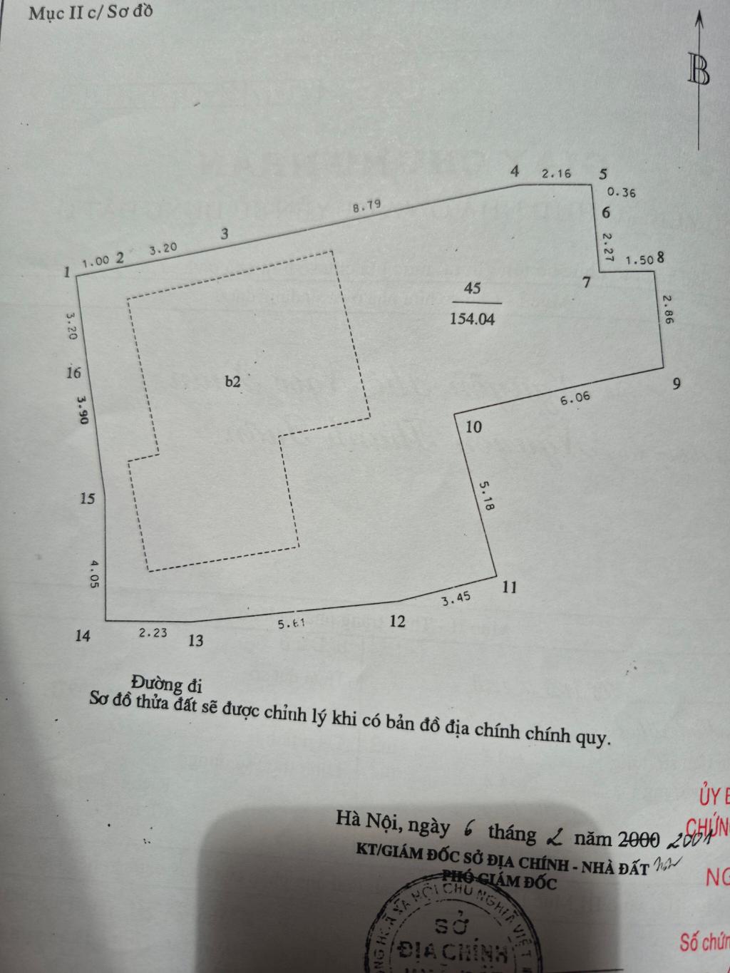 Bán nhà Hòa Bình - diện tích 154m2 2 tầng - Nhà cũ, chủ xác định bán đất - giá 20,5 tỷ