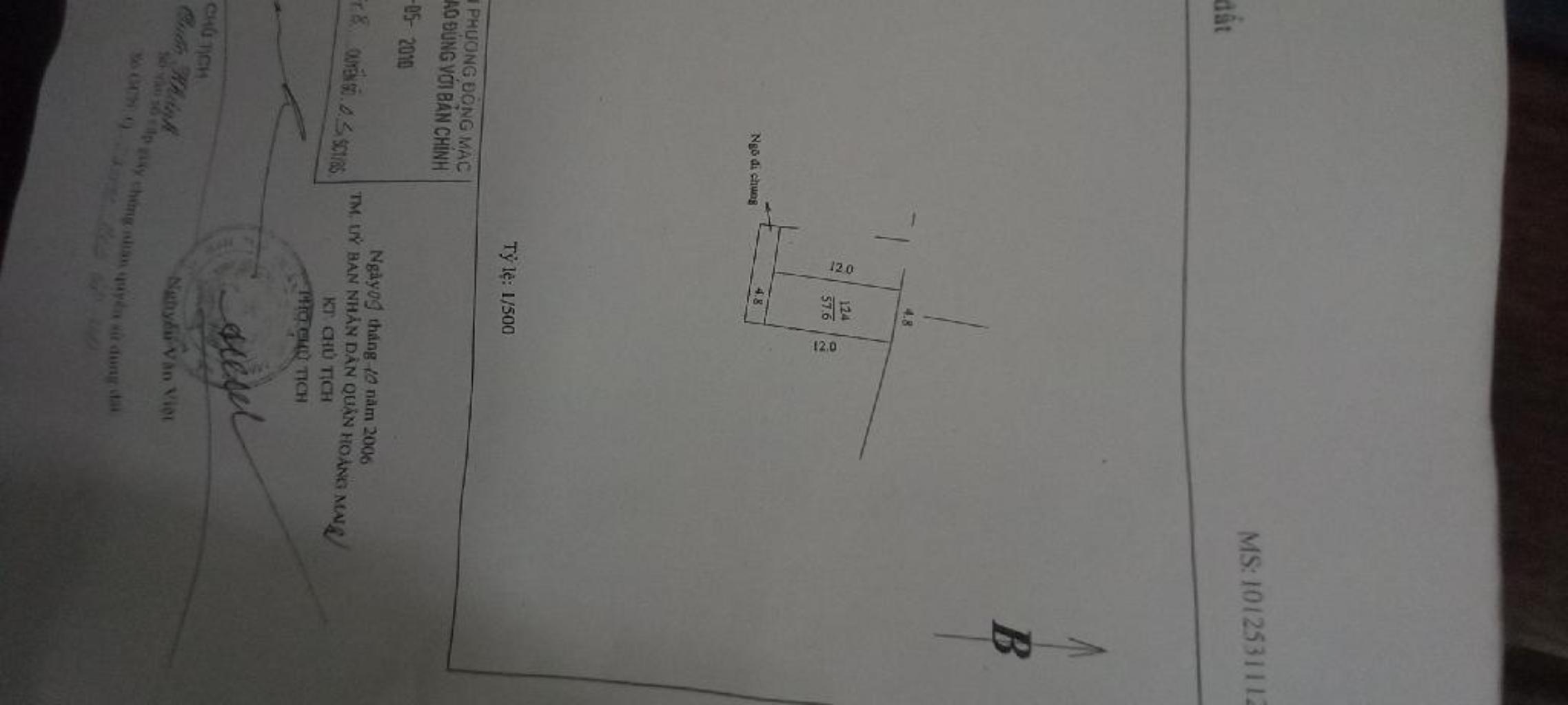 Bán nhà Nam Dư - diện tích 57,6m2 6 tầng - ô chờ thang máy - giá 15 tỷ
