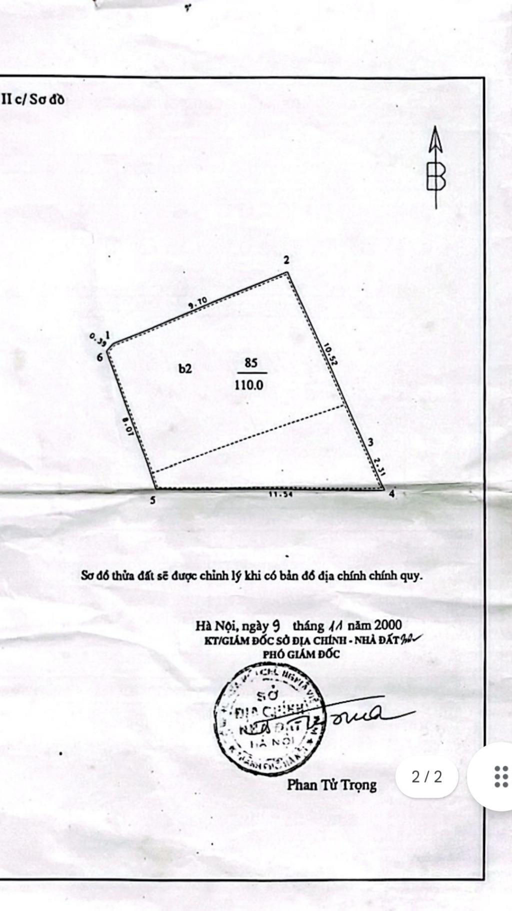 Bán nhà Giáp Bát - diện tích 110m2 3 tầng - nhà cũ đủ công năng - giá 23,8 tỷ