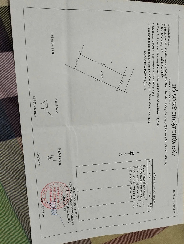 Bán nhà Vĩnh Hoàng - diện tích 40m2 1 tầng - Nhà cấp 4 có gác xép - giá 1,2 tỷ