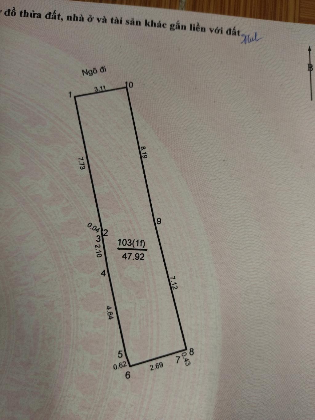Bán nhà Lương Yên - diện tích 47m2 1 tầng - Nhà cấp 4, Sổ đỏ chính chủ - giá 9,6 tỷ