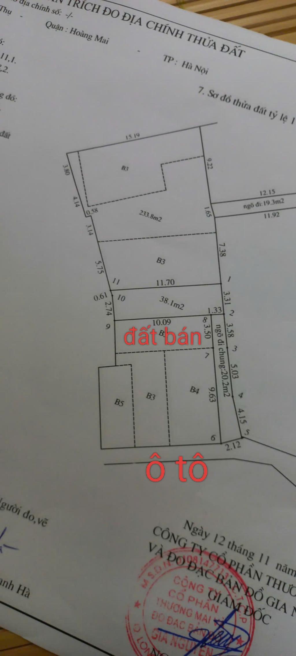 Bán nhà Gốc Đề - diện tích 38.1m2 1 tầng - Nở hậu - giá 2,6 tỷ