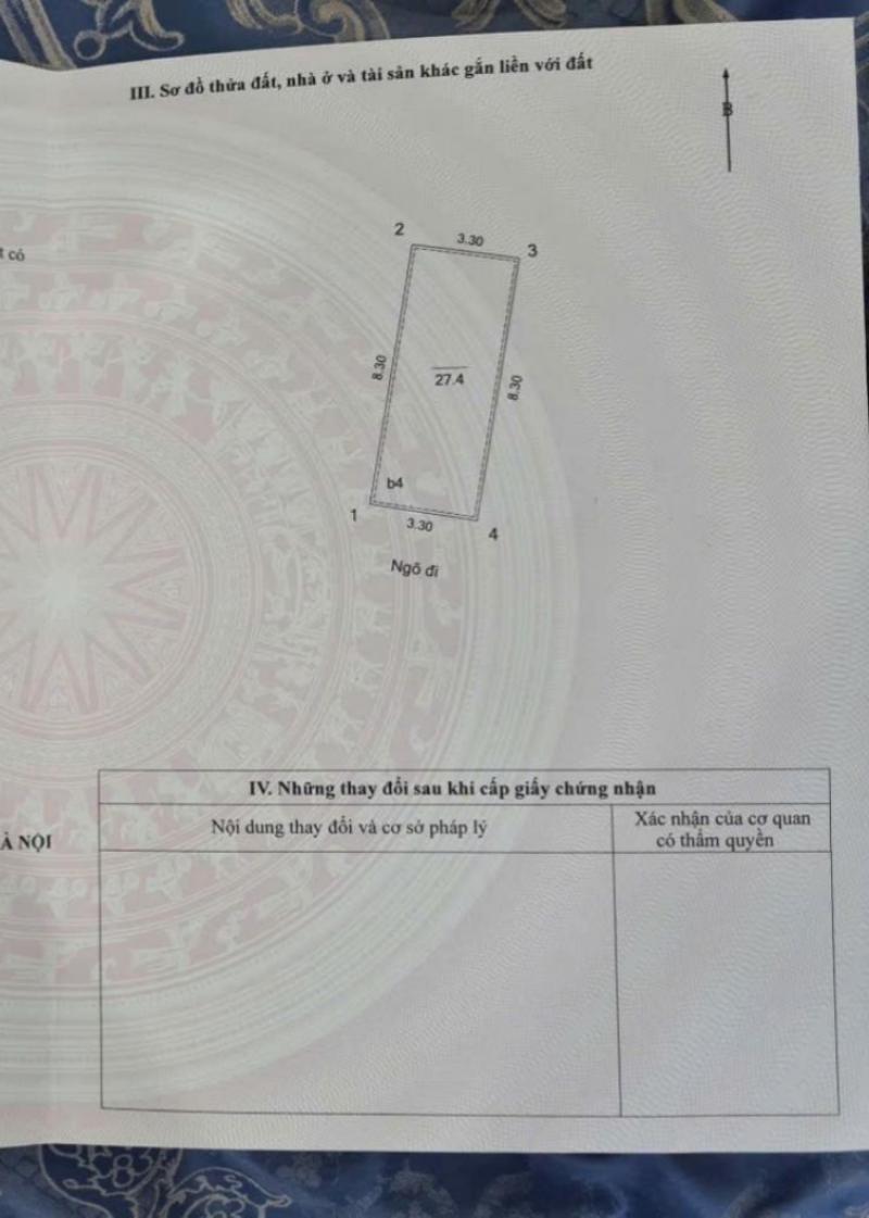 Bán nhà Trung Liệt - diện tích 27.4m2 5 tầng - Nhà mặt phố - giá 9 tỷ