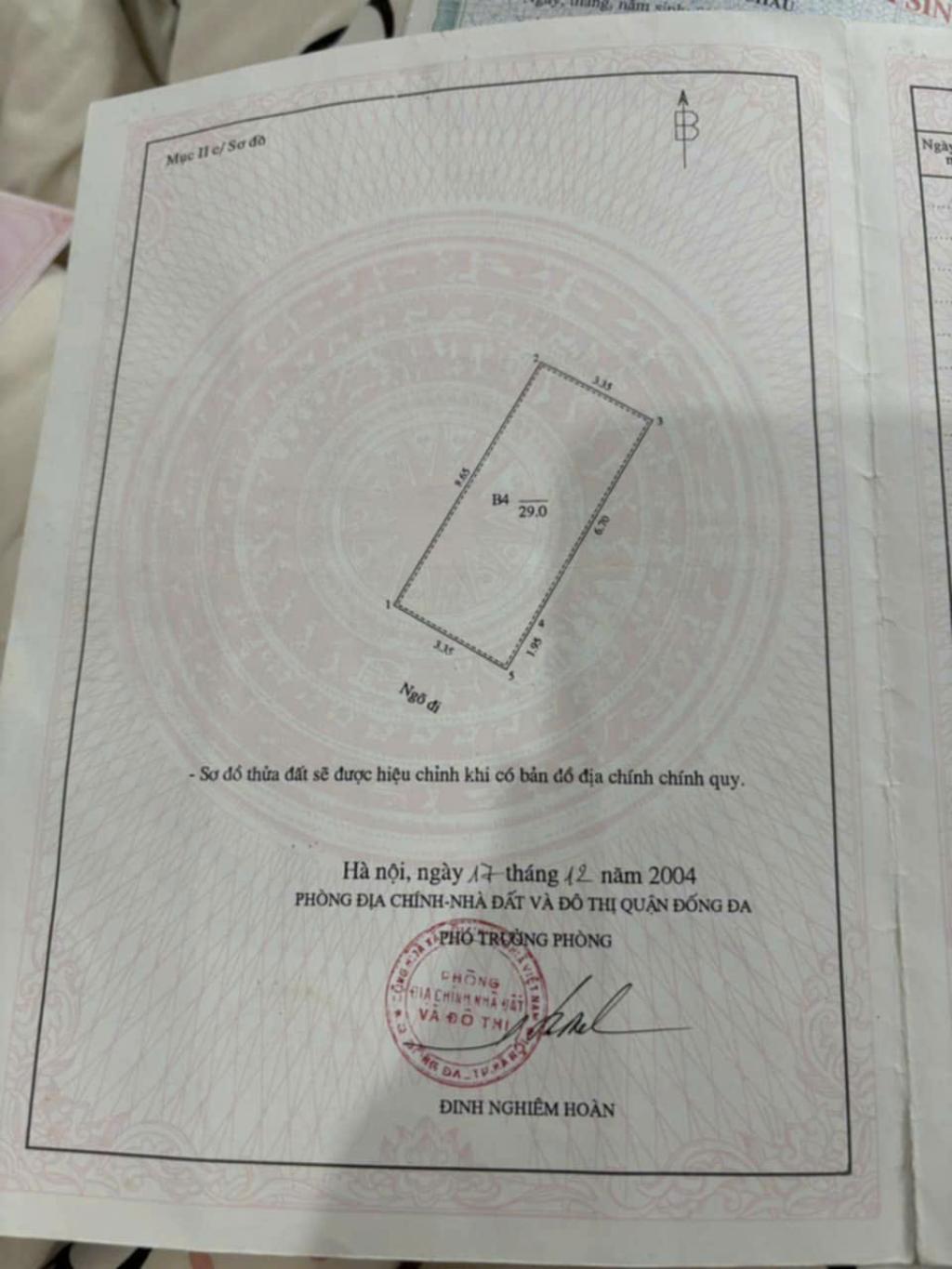 Bán nhà Trung Liệt - diện tích 29m2 5 tầng - mặt phố - giá 10 tỷ