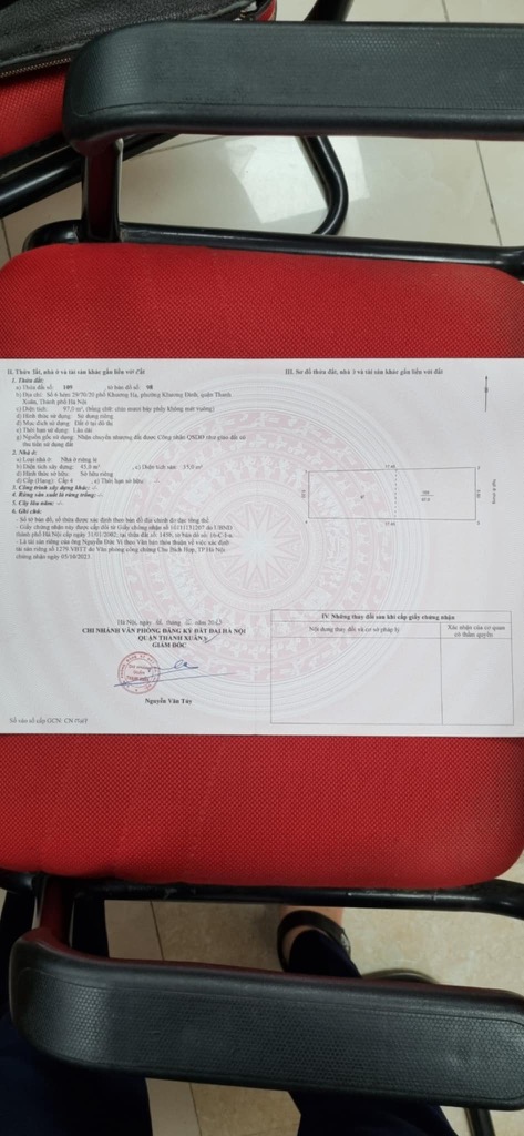 Bán nhà Khương Hạ - diện tích 97m2 7 tầng - Gà đẻ trứng vàng, cho thuê 125tr/tháng - giá 21 tỷ