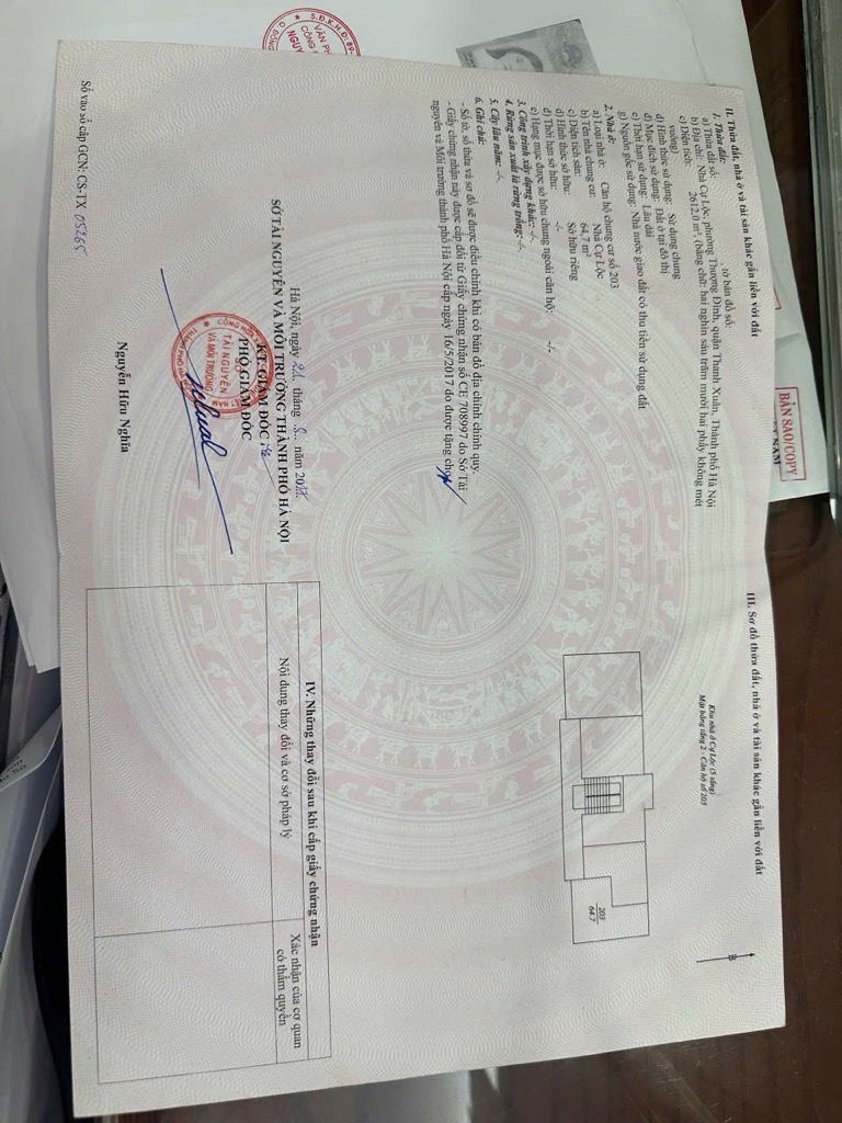 Bán nhà Cự Lộc - diện tích 130m2 2 tầng - Nhà đẹp lô góc full nội thất - giá 7,0 tỷ