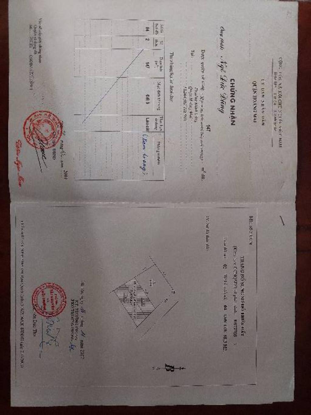 Bán nhà Định Công Hạ - diện tích 68.3m2 5 tầng - ô tô qua nhà - giá 13,3 tỷ