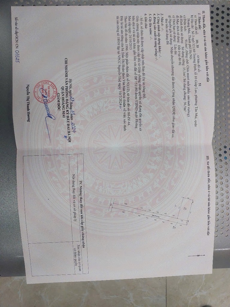 Bán nhà Trương Định - diện tích 35.1m2 5 tầng - Ngõ 521 Trương Định to rộng - giá 8,2 tỷ