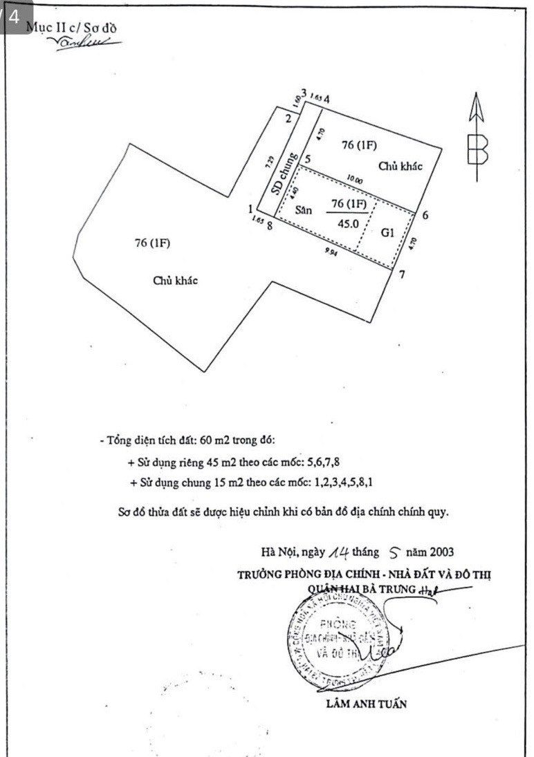 Bán nhà Kim Ngưu - diện tích 95m2 4 tầng - Nhà đẹp ở ngay - giá 18,5 tỷ