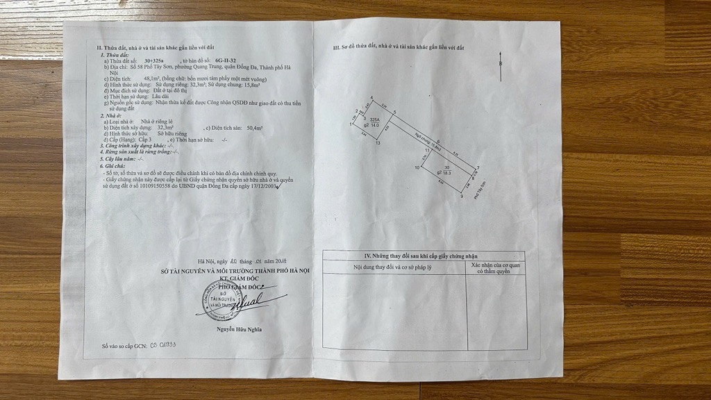 Bán nhà Tây Sơn - diện tích 33m2 2 tầng - Cực hiếm - giá 16 tỷ