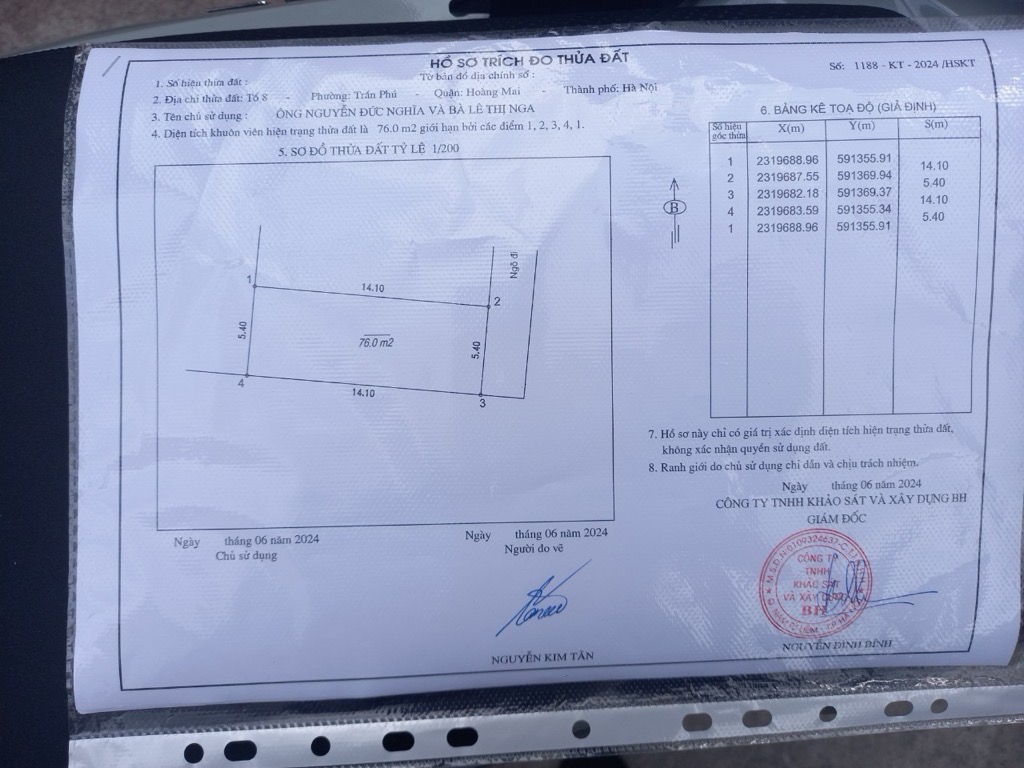 Bán nhà Khuyến Lương - diện tích 76m2 1 tầng - Mảnh đất vàng trong làng - giá 1,3 tỷ