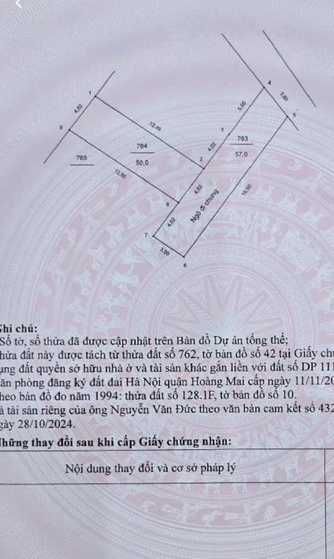 Bán nhà Định Công Thượng - diện tích 50m2 7 tầng - Ô tô đỗ cổng - giá 14,6 tỷ