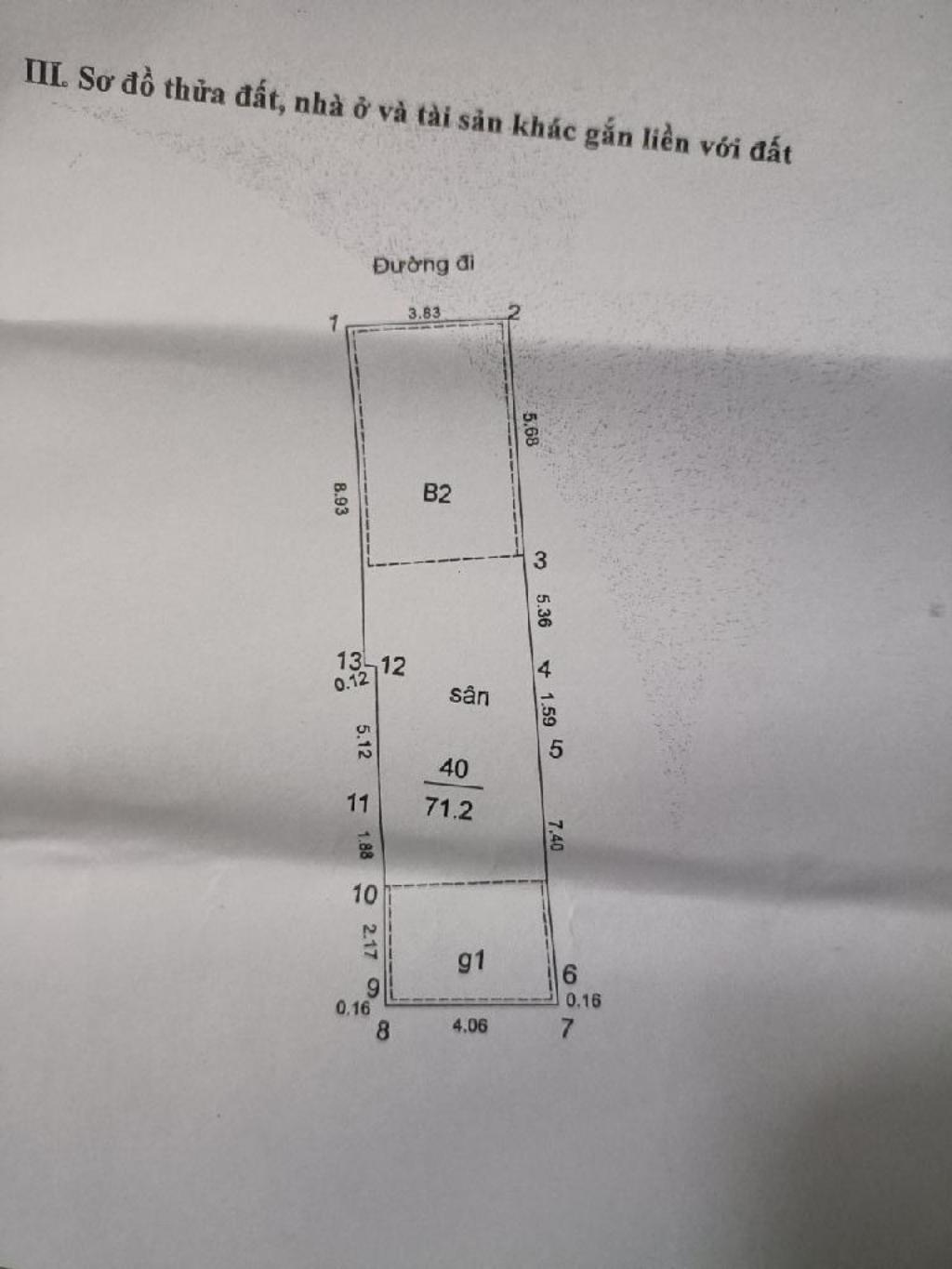 Bán nhà Hòa Bình 2 - diện tích 71m2 5 tầng - Nhà trung tâm, gần phố - giá 16,3 tỷ