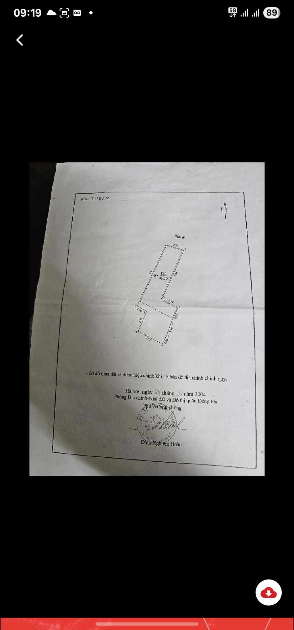 Bán nhà Khương Thượng - diện tích 48.3m2 2 tầng - Ngõ thông, kinh doanh - giá 9,8 tỷ