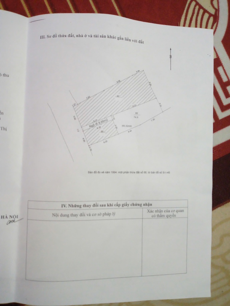 Bán nhà Gốc Đề - diện tích 74m2 2 tầng - ô tô tránh - giá 15,8 tỷ