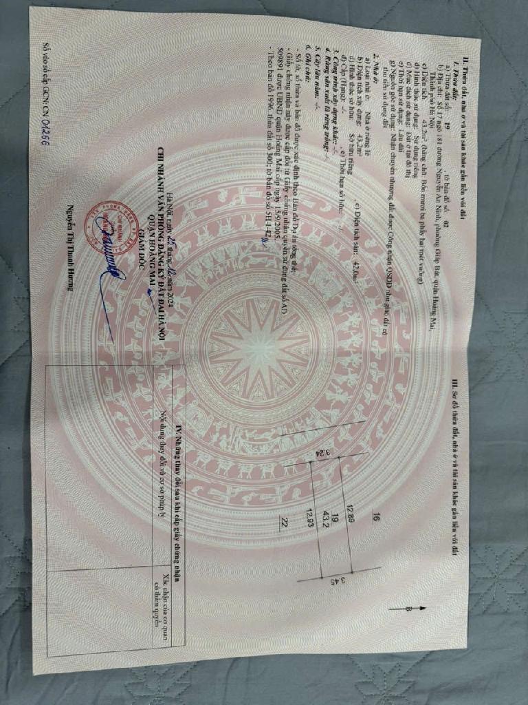 Bán nhà Tương Mai - diện tích 43.2m2 5 tầng - Ô TÔ ĐỖ CỬA - giá 18,6 tỷ