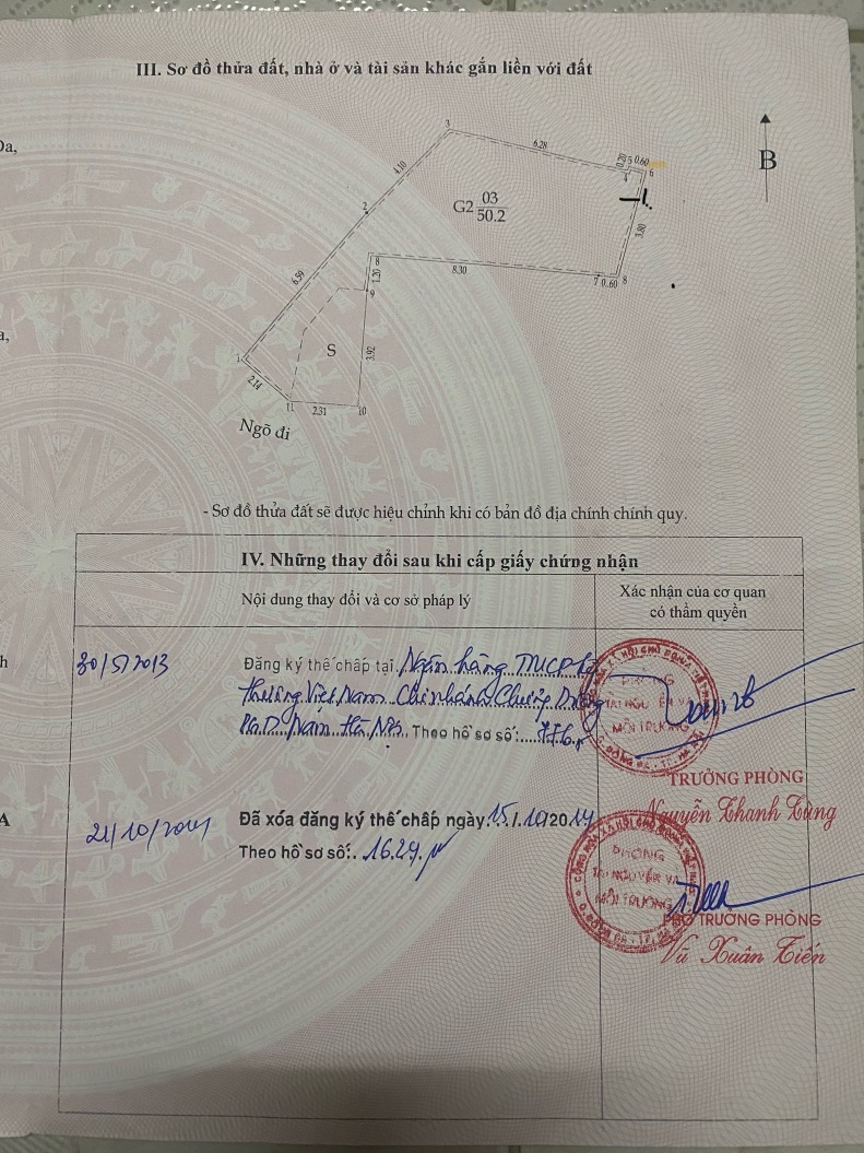 Bán nhà Hòa Bình - diện tích 50m2 2 tầng - Mặt ngõ thông trung tâm Đống Đa - giá 11,3 tỷ