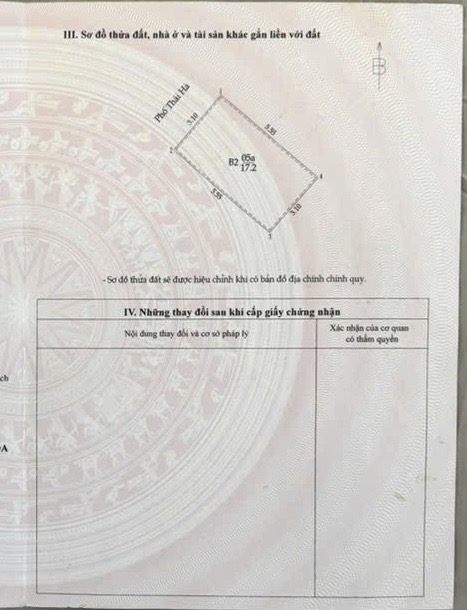 Bán nhà Trung Liệt - diện tích 17,2m2 3 tầng - Mặt phố kinh doanh đỉnh - giá 6,9 tỷ