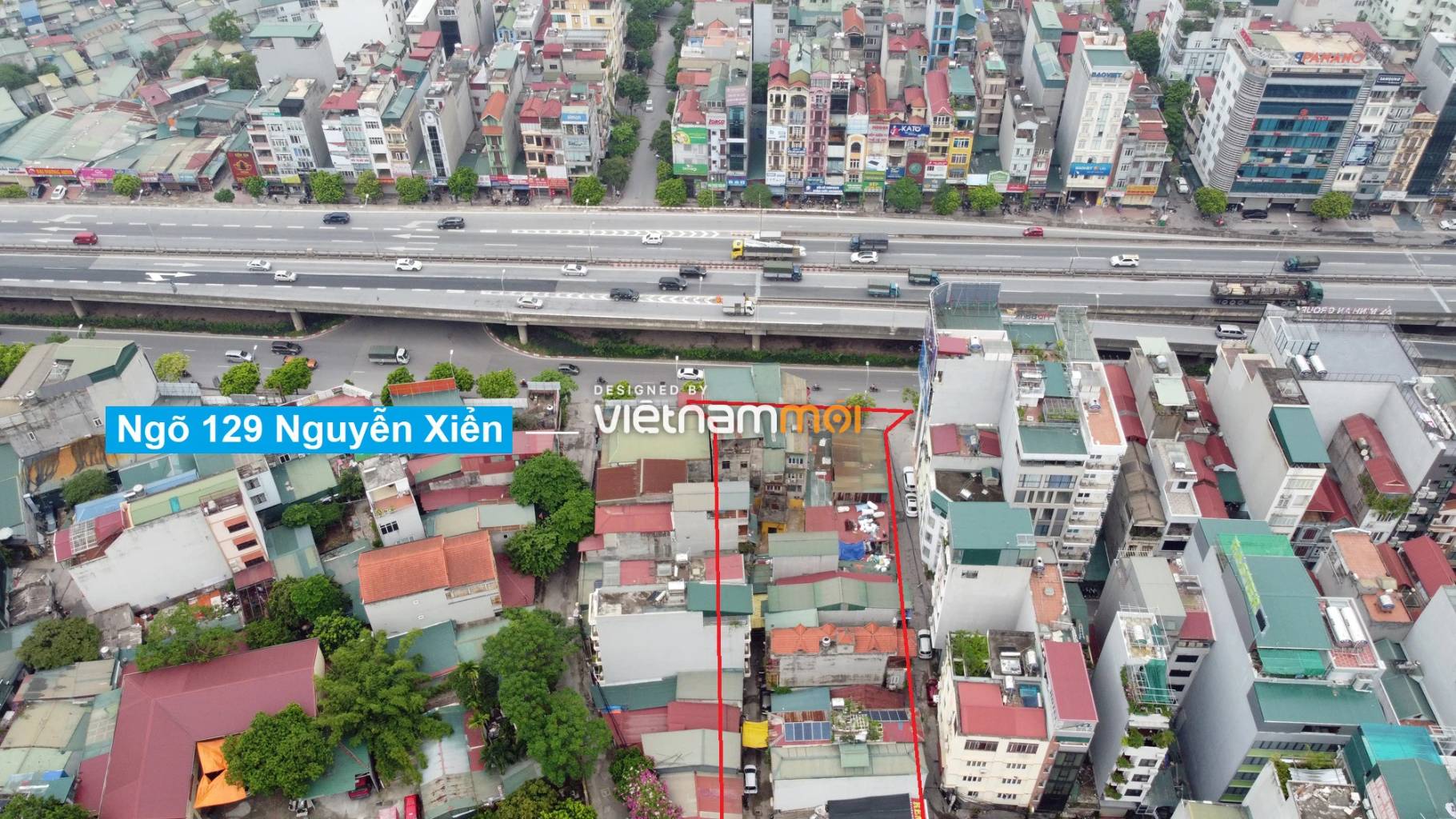 Bán nhà Hạ Đình - diện tích 58.6m2 1 tầng - Mặt hồ rẻ quạt - giá 3.5 tỷ