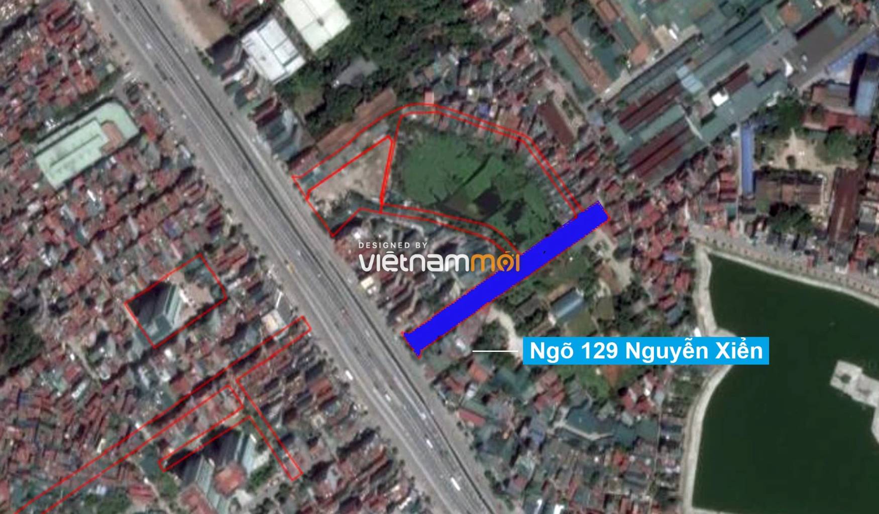 Bán nhà Hạ Đình - diện tích 58.6m2 1 tầng - Mặt hồ rẻ quạt - giá 3.5 tỷ