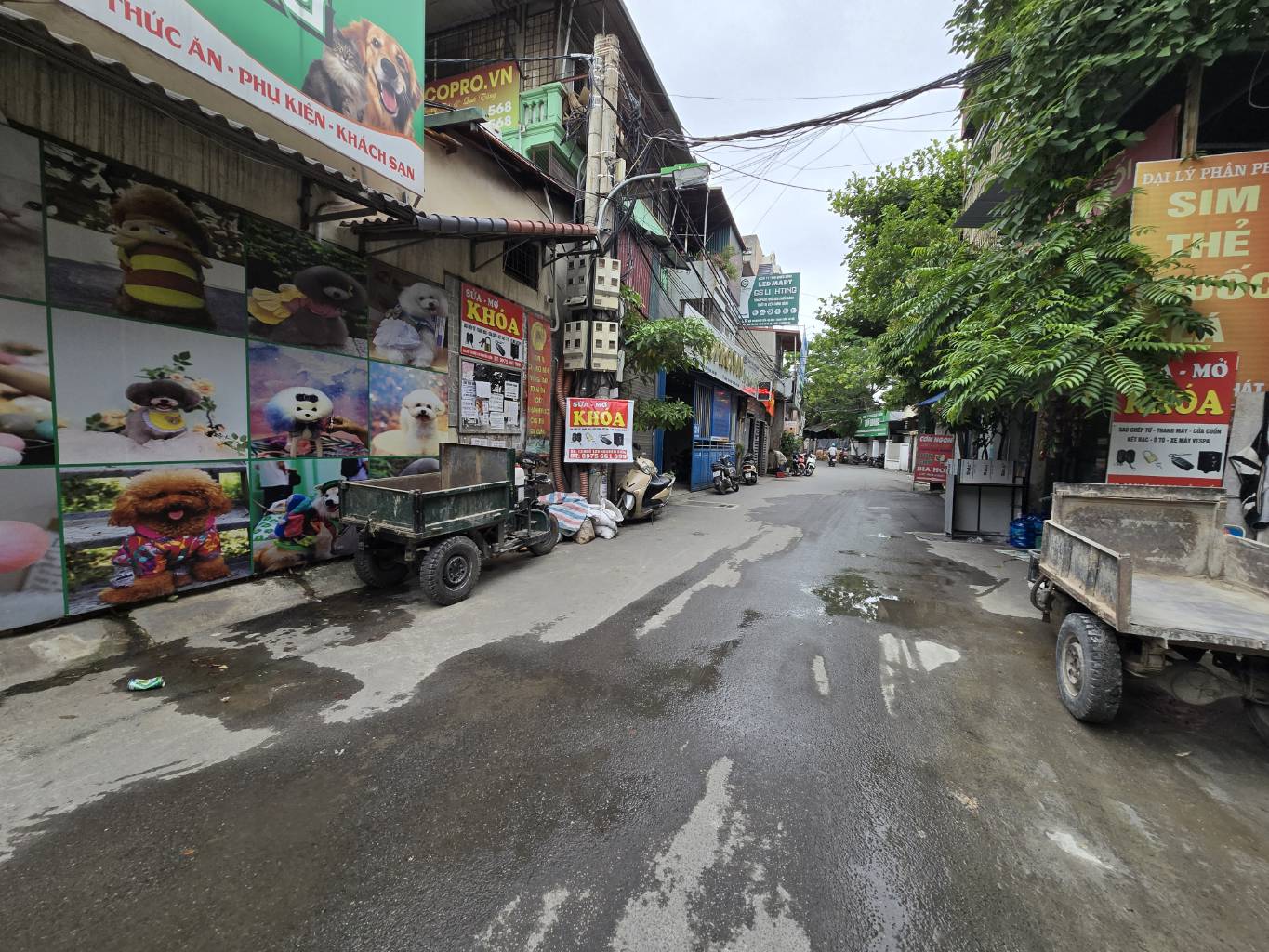 Bán nhà Hạ Đình - diện tích 58.6m2 1 tầng - Mặt hồ rẻ quạt - giá 3.5 tỷ