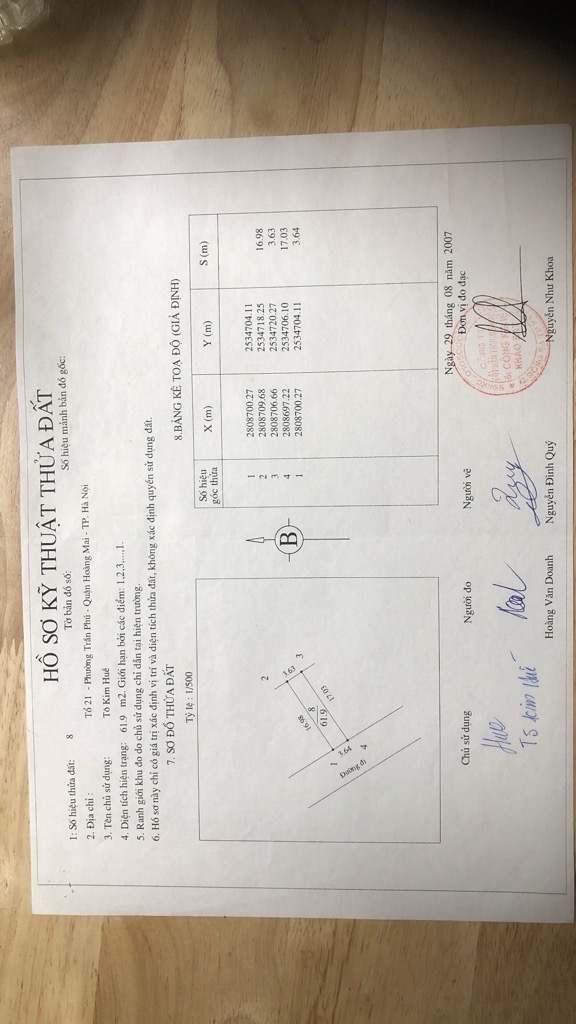 Bán nhà Hoàng Mai - diện tích 70m2 2 tầng - mặt phố vừa ở vừa kinh doanh - giá 2,7 tỷ