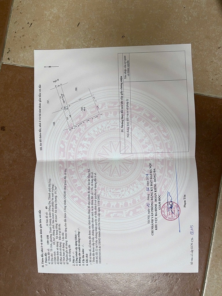 Bán nhà Đường Láng - diện tích 50m2 1 tầng - gần ô tô - giá 10 tỷ