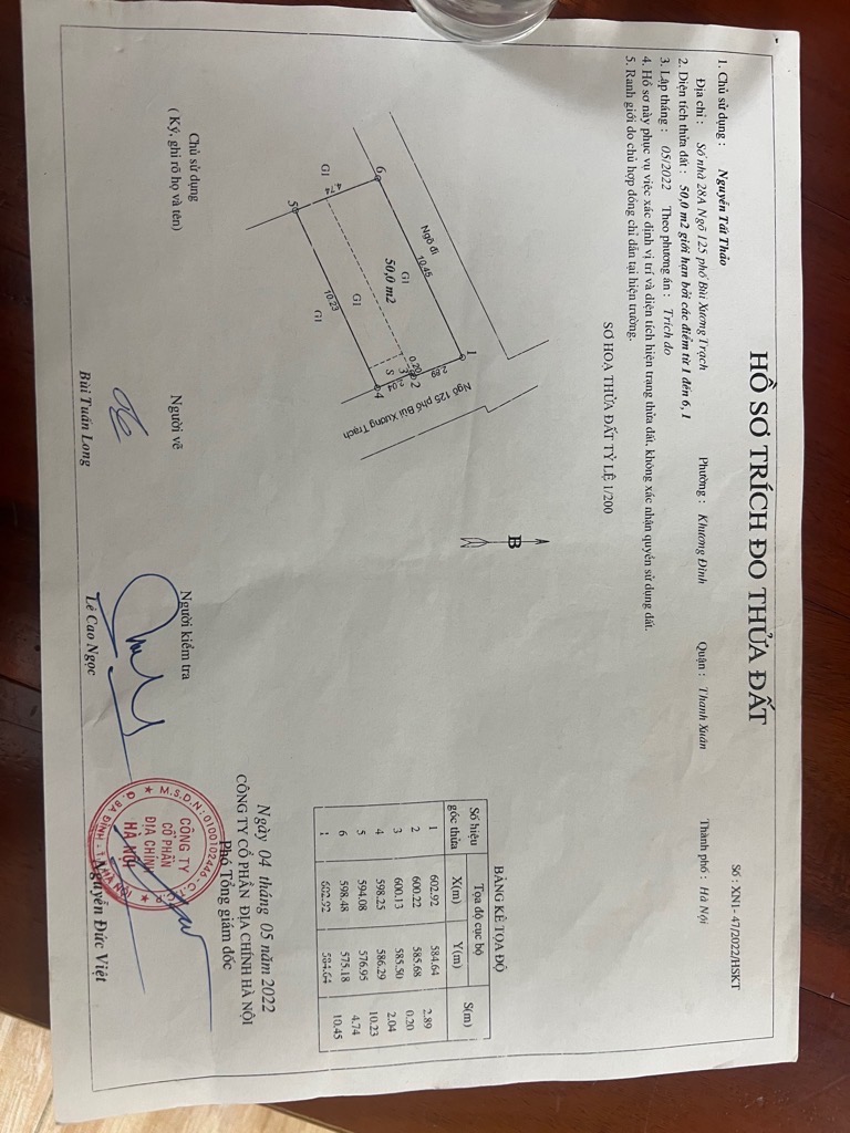 Bán nhà Bùi Xương Trạch - diện tích 50m2 1 tầng - Lô góc - ô tô đỗ cửa - giá 2,15 tỷ