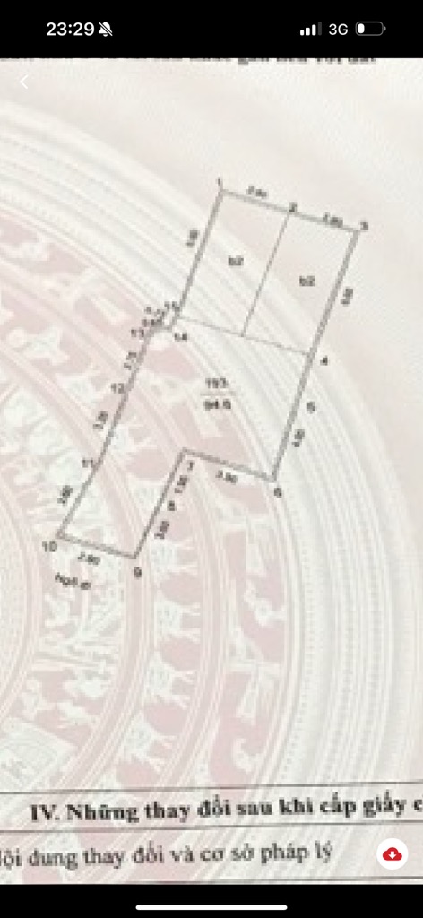 Bán nhà Đê Trần Khát Chân - diện tích 94,6m2 3 tầng - ô tô tránh - giá 23,6 tỷ