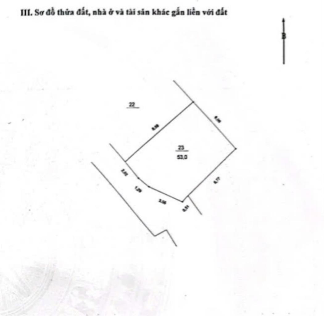Bán nhà Trương Định - diện tích 53m2 6 tầng - Nhà mới tinh, thang máy - giá 14,8 tỷ