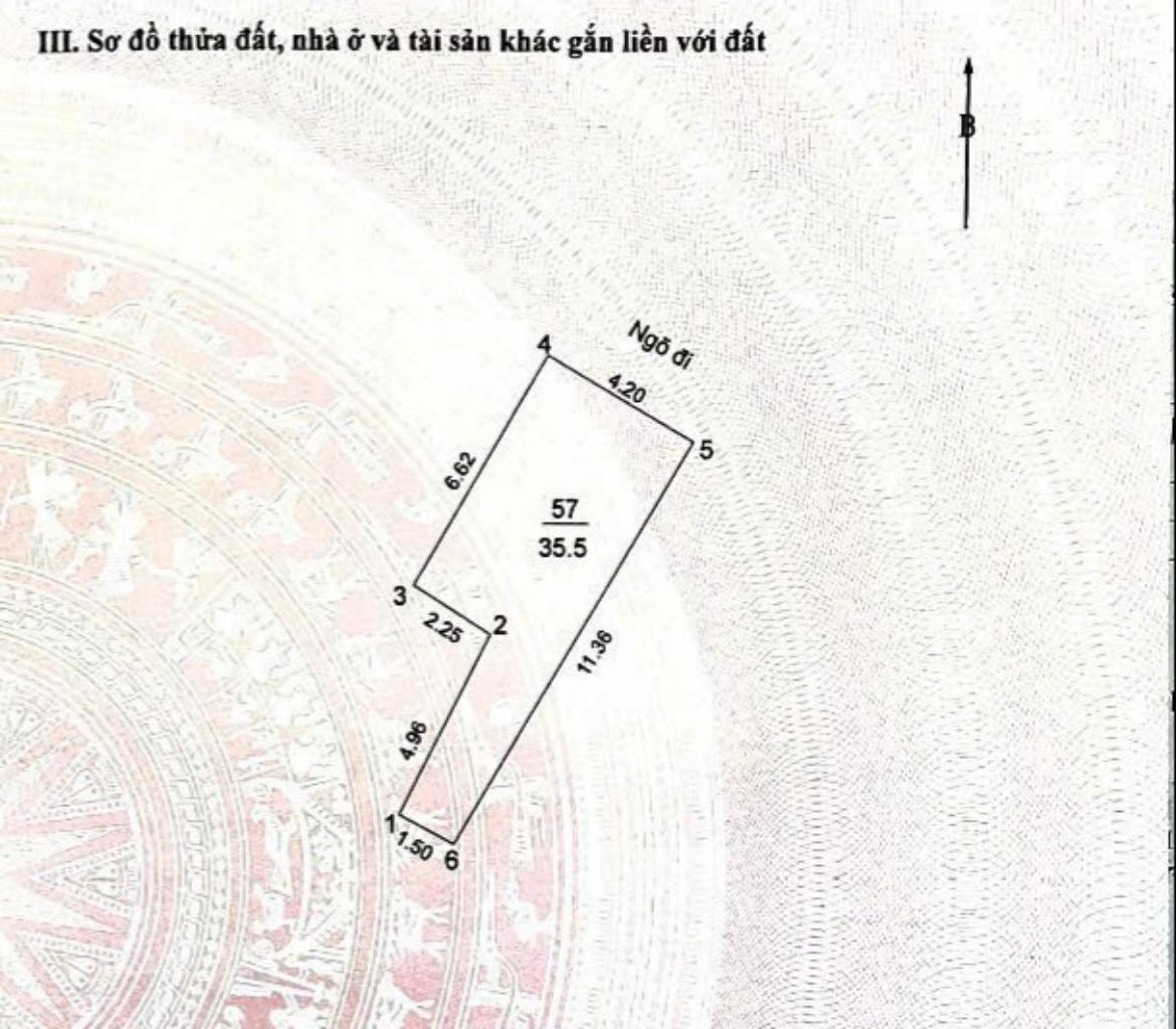 Bán nhà Ngõ Đình Đông - diện tích 36m2 6 tầng - Lô góc, thang máy - giá 11,5 tỷ