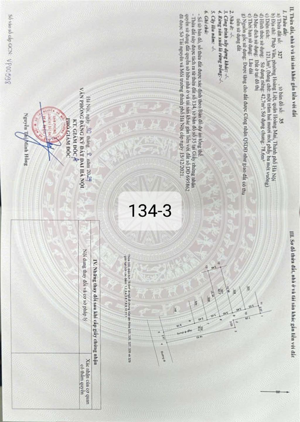 Bán nhà Giải Phóng - diện tích 42.7m2 4 tầng - Thang máy - giá 11 tỷ