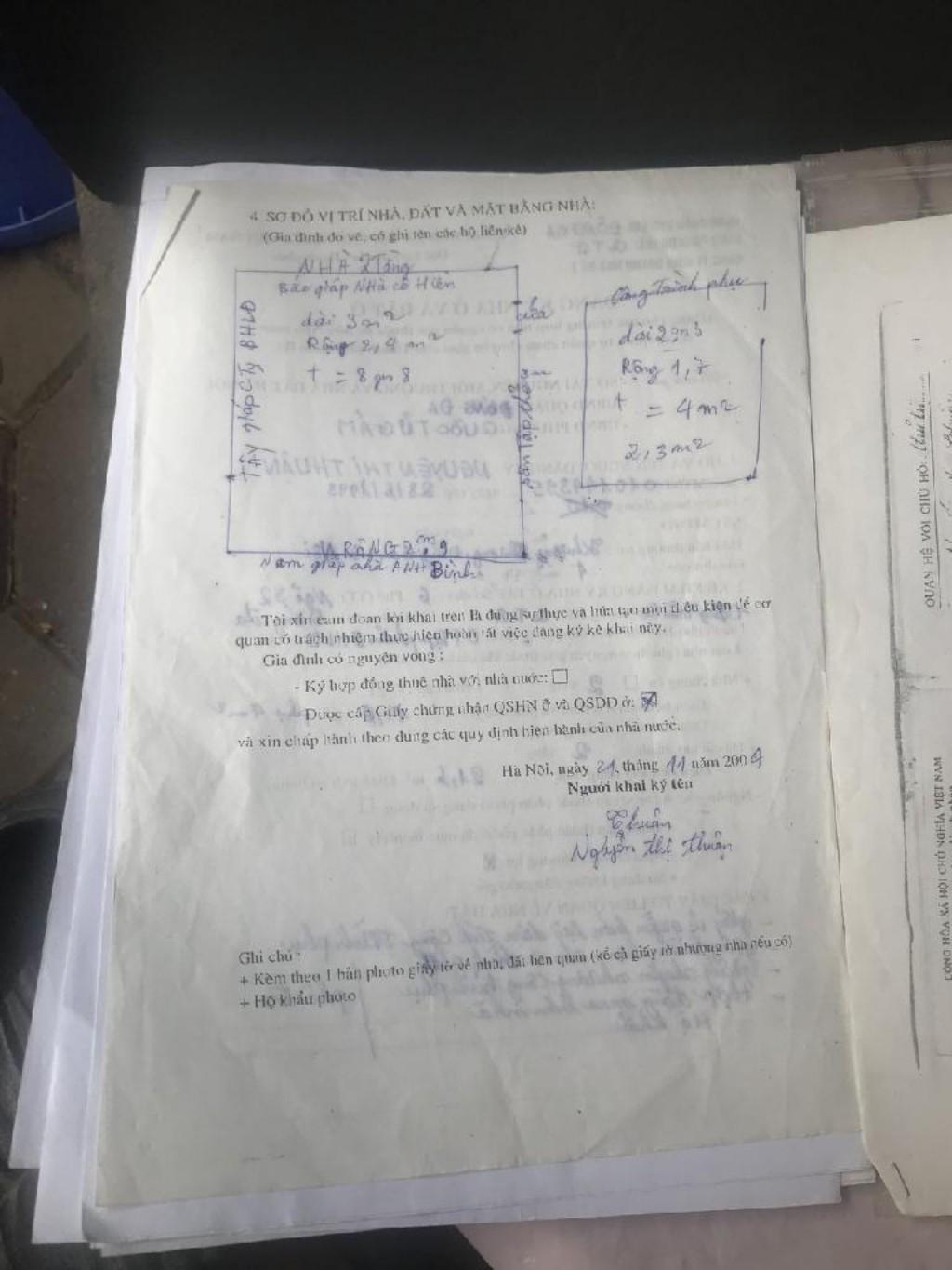 Bán nhà Đặng Trần Côn - diện tích 12m2 3 tầng - Nhà cách phố 10m - giá 1,5 tỷ