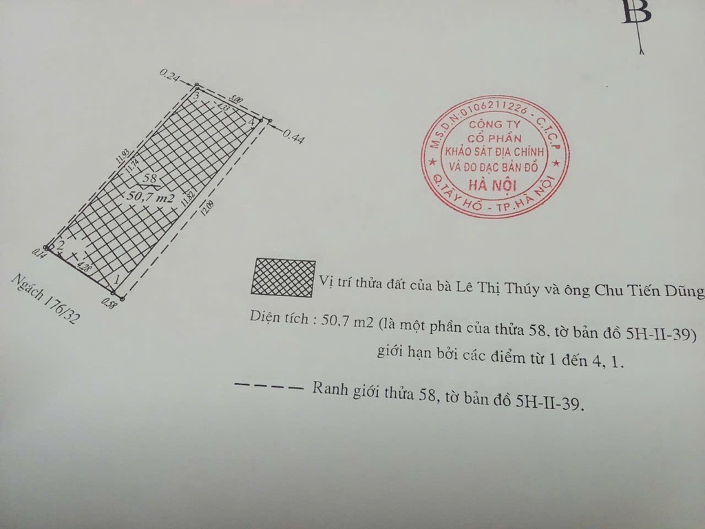 Bán nhà Trương Định - diện tích 50.7m2 3 tầng - Ngõ nông gần 3 trường đại học lớn - giá 9,5 tỷ