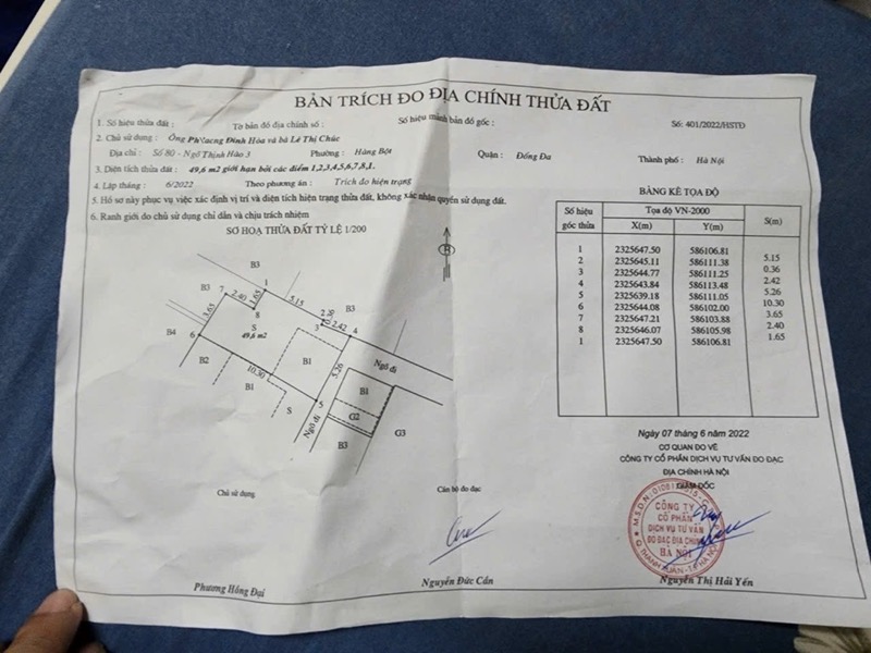 Bán nhà Thịnh Hào - diện tích 50m2 1 tầng - Nhà ngõ đi chung - giá 4,6 tỷ