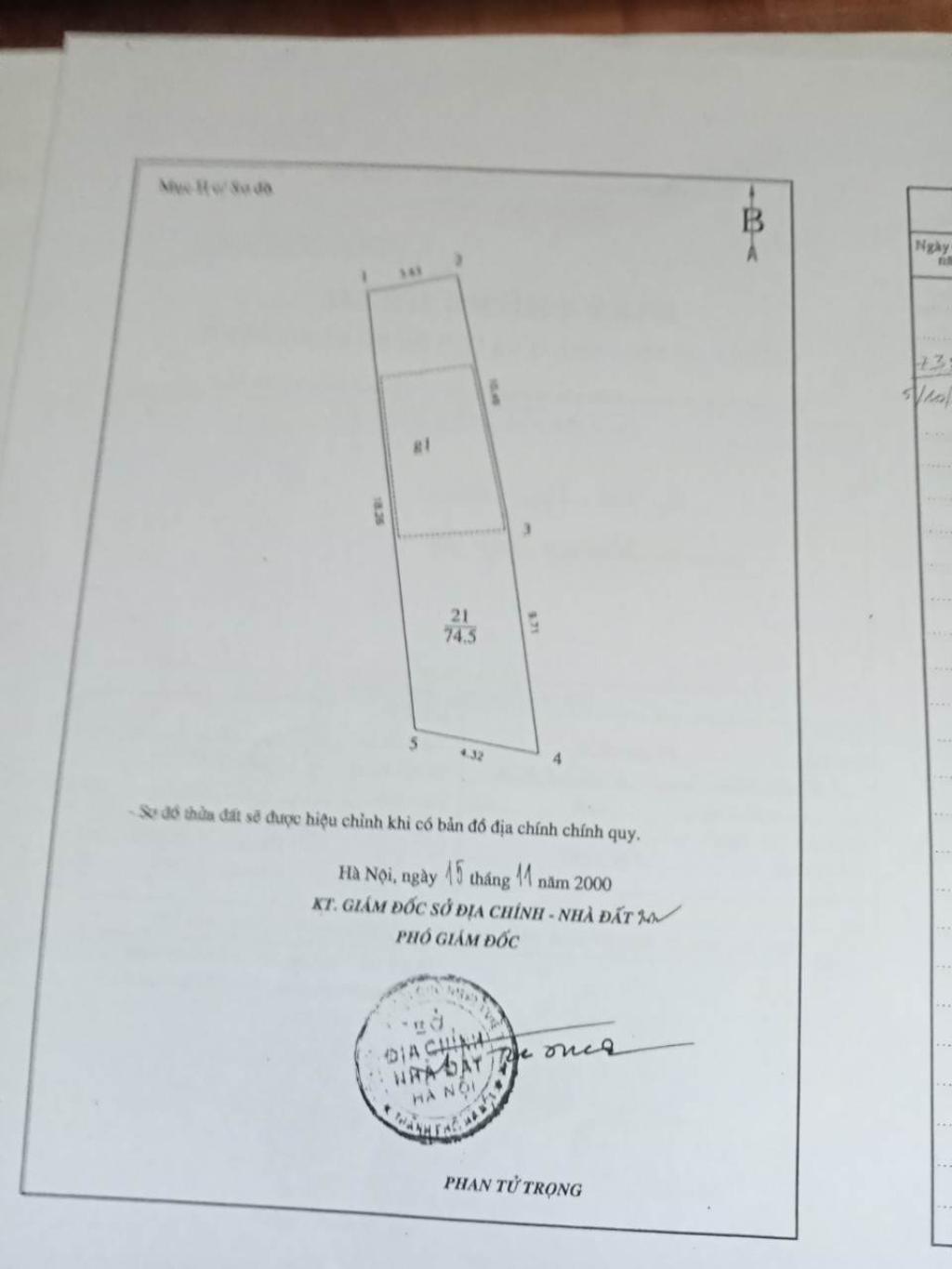 Bán nhà Vũ Trọng Phụng - diện tích 75m2 4 tầng - Lô góc, ô tô tránh - giá 12,8 tỷ