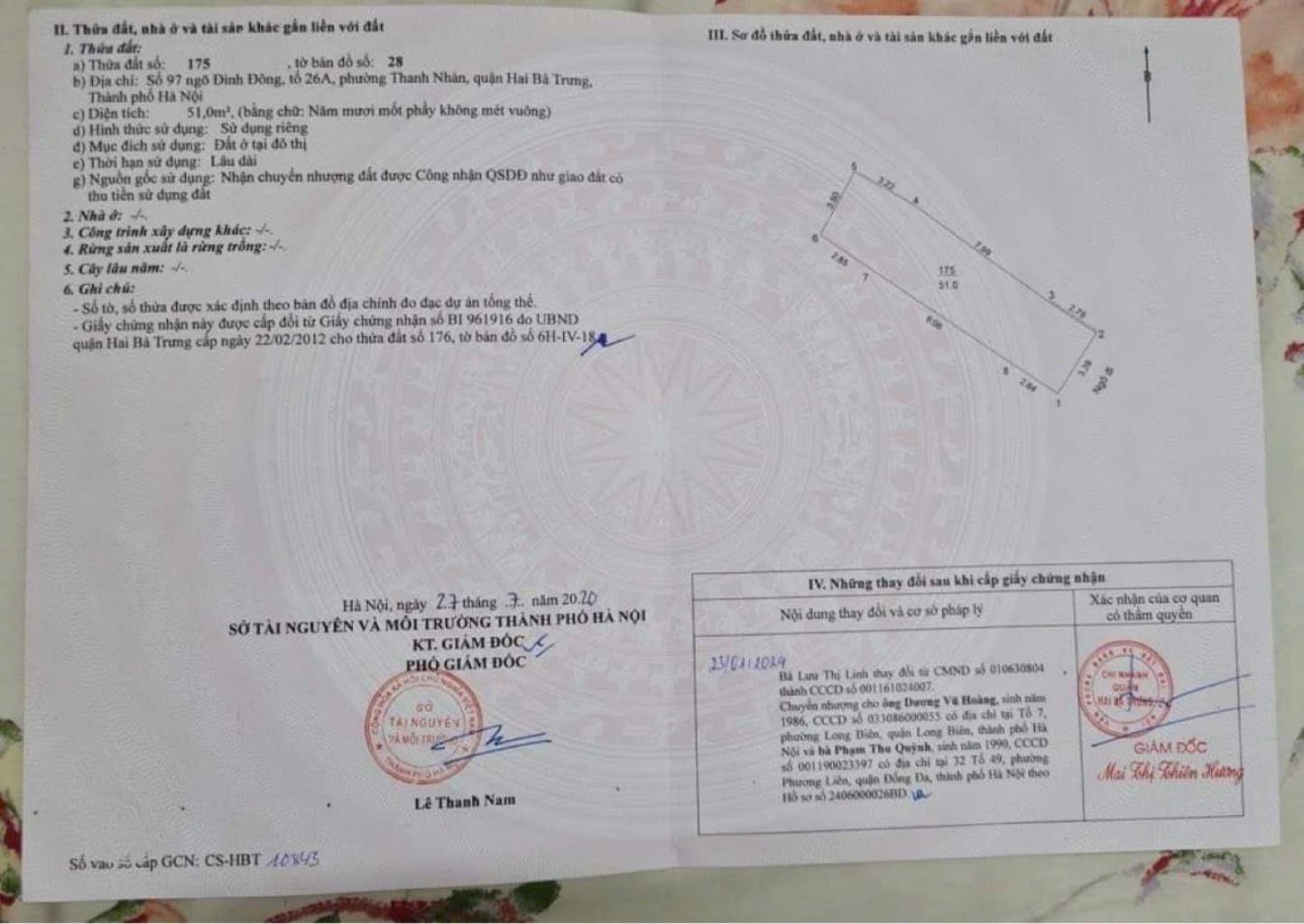 Bán nhà Ngõ Đình Đông - diện tích 51m2 7 tầng - SIÊU PHẨM DÒNG TIỀN - giá 14 tỷ