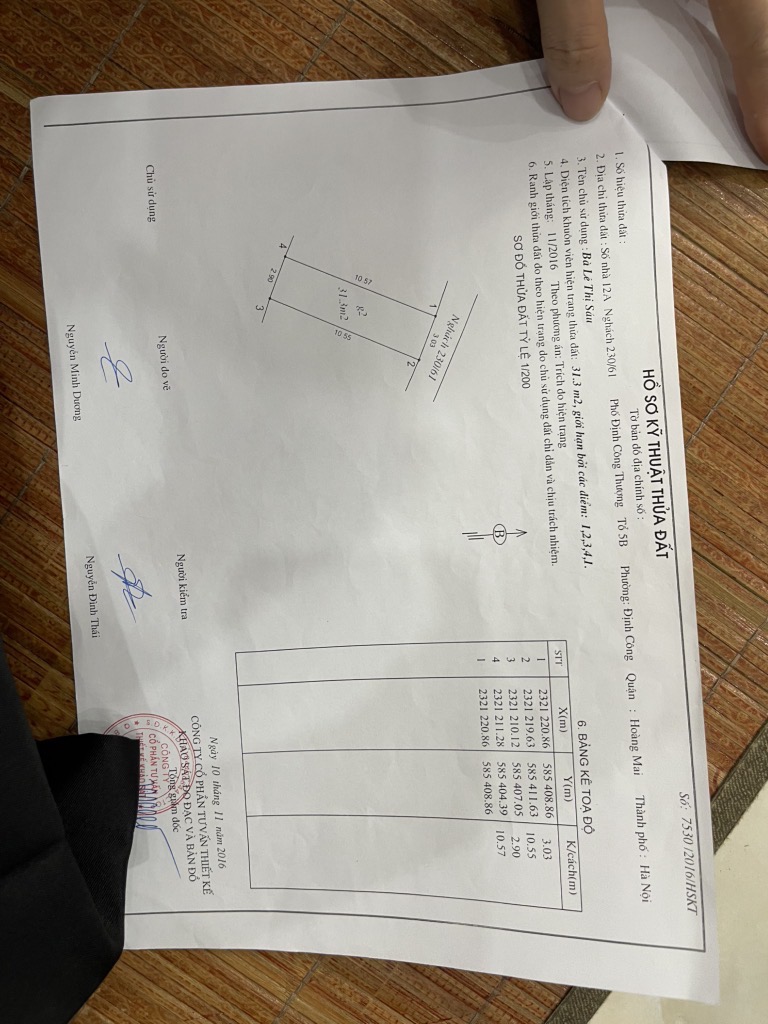 Bán nhà Định Công Thượng - diện tích 33.1m2 2 tầng - Cực hiếm - giá 2,7 tỷ