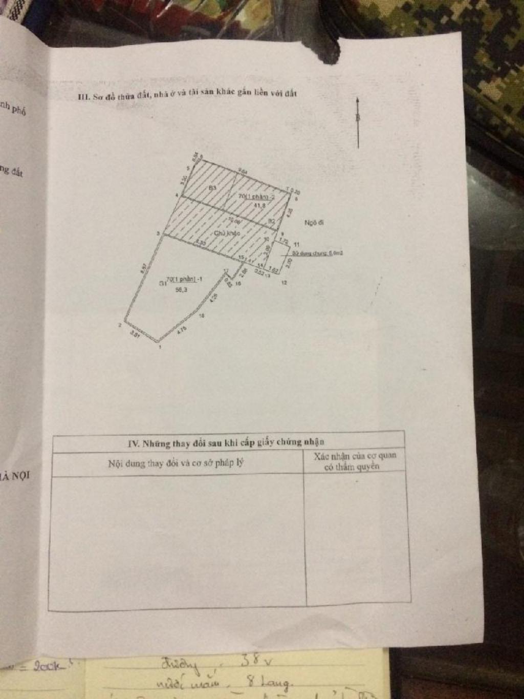 Bán nhà Trương Định - diện tích 61.3m2 6 tầng - Nhà đẹp, thoáng sáng - giá 12 tỷ