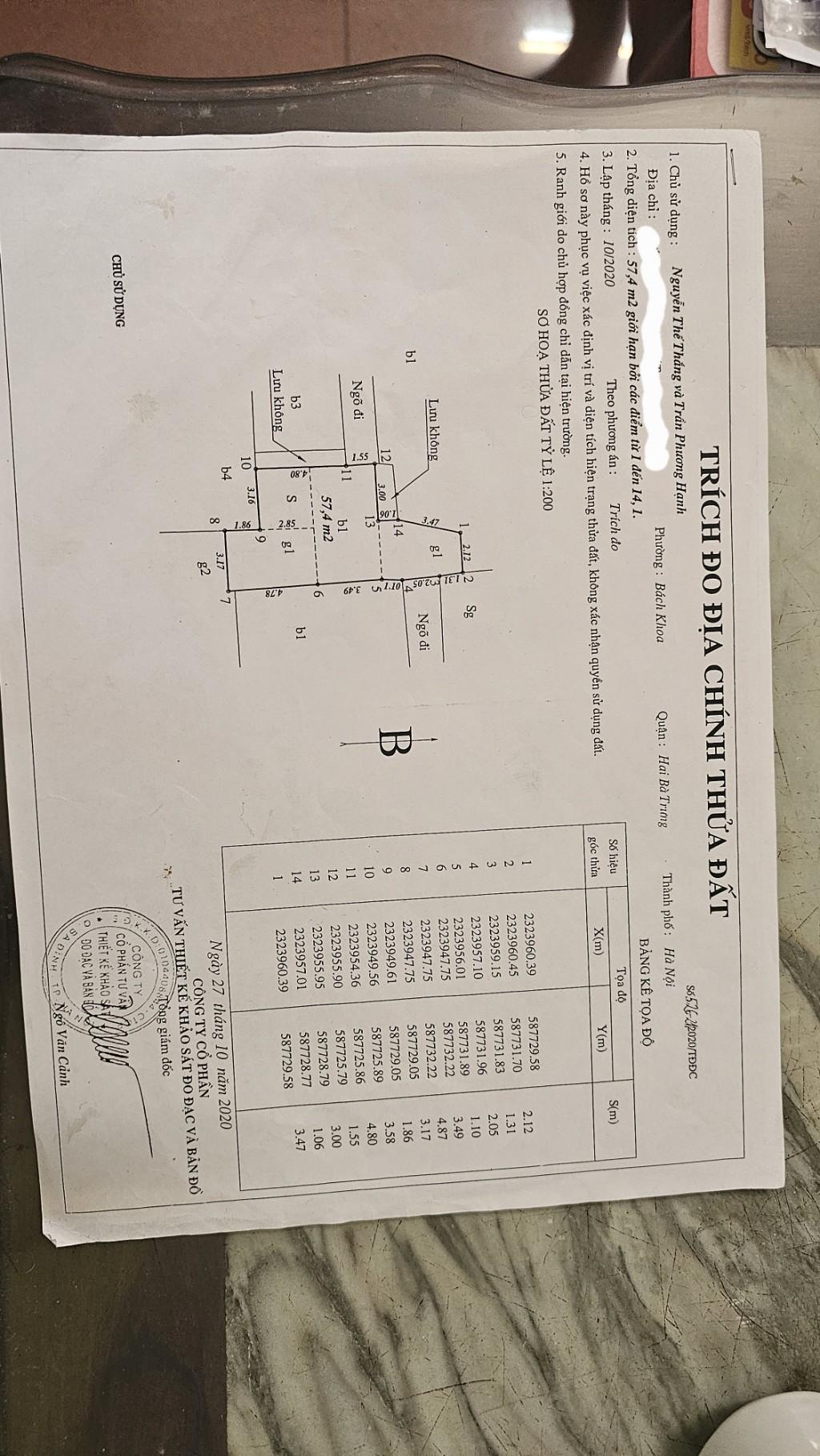 Bán nhà Tạ Quang Bửu - diện tích 57.4m2 1 tầng - Mảnh đất vàng - giá 12,5 tỷ