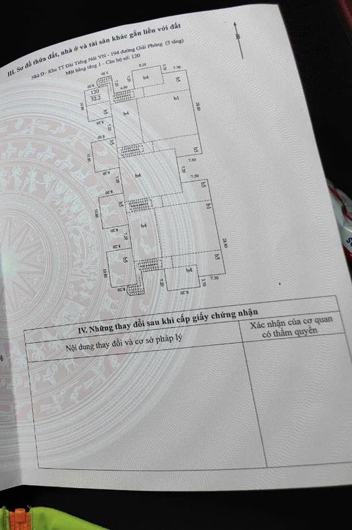 Bán nhà Giải Phóng - diện tích 95m2 1 tầng - ô tô tránh - giá 6,5 tỷ