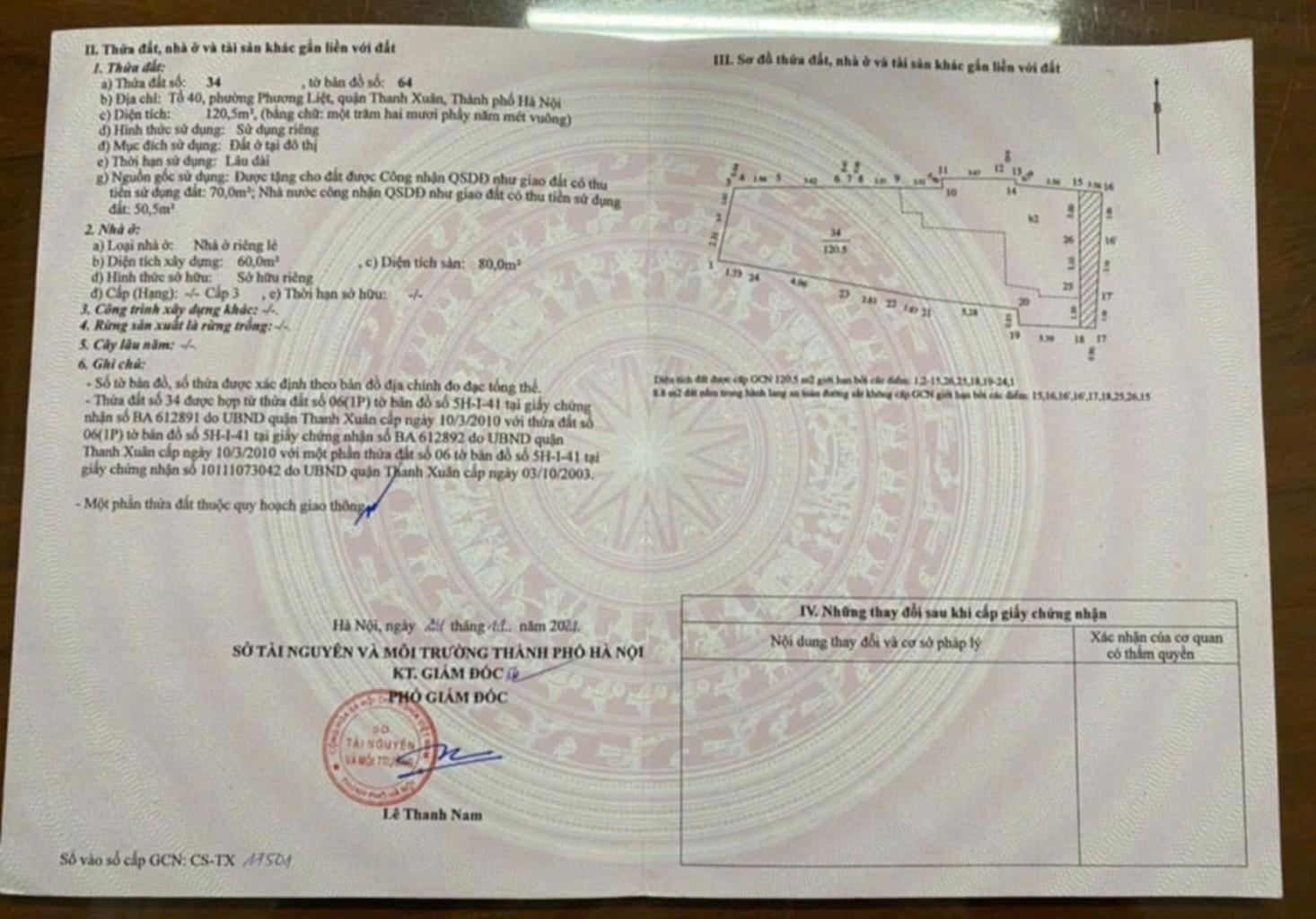 Bán nhà Giải Phóng - diện tích 120m2 3 tầng - Nhà mặt đường kinh doanh - giá 16 tỷ