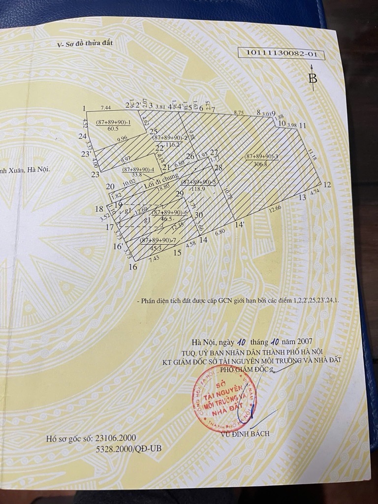 Bán nhà Khương Trung - diện tích 60.5m2 1 tầng - ô tô đỗ gần - giá 8,2 tỷ