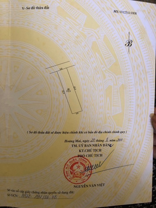 Bán nhà Tam Trinh - diện tích 112m2 1 tầng - Ô TÔ - giá 20 tỷ