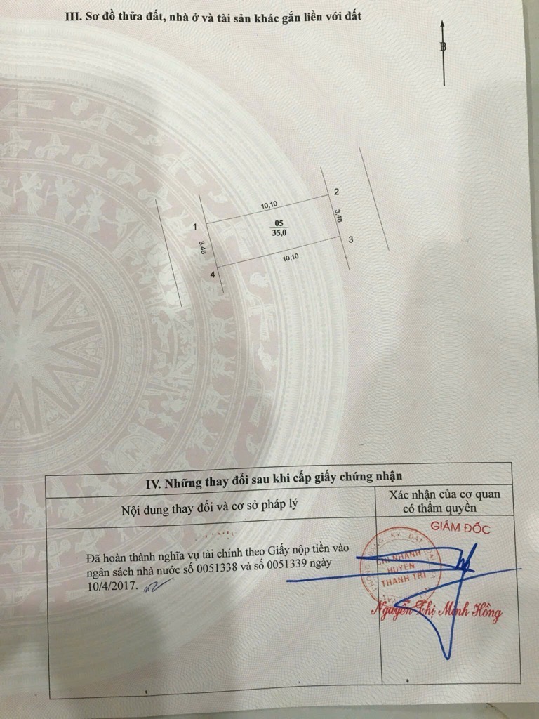 Bán nhà Ngọc Hồi - diện tích 45m2 4 tầng - 2 mặt ngõ ô tô tránh - giá 14,4 tỷ