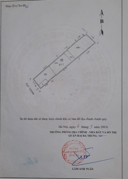 Bán nhà Ngõ Quỳnh - diện tích 85.7m2 1 tầng - ô tô - giá 17,8 tỷ
