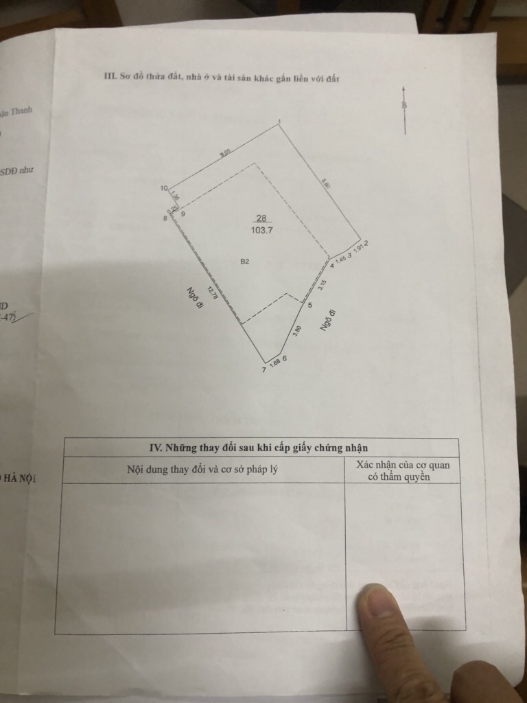 Bán nhà Khương Trung - diện tích 103.7m2 3 tầng - Lô góc - giá 20,6 tỷ
