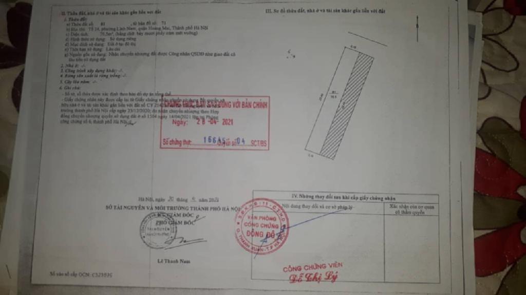 Bán nhà Thúy Lĩnh - diện tích 71m2 1 tầng - Nhà mặt phố trước nhà ô tô tránh dừng đỗ - giá 13,9 tỷ